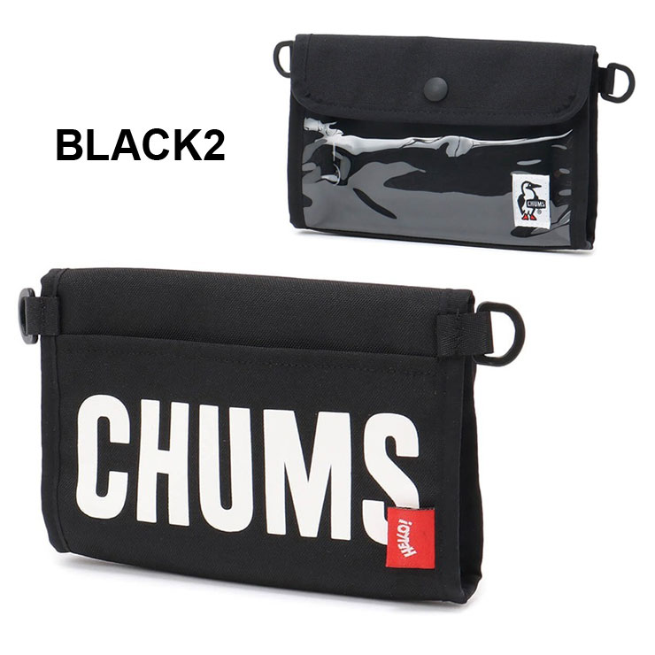 CHUMS チャムス リサイクルチャムスクリアケースM Recycle CHUMS Clear Case M CH60-3293 ポーチ ケース 小物 化粧ポーチ ショルダーポーチ | CHUMS | 01