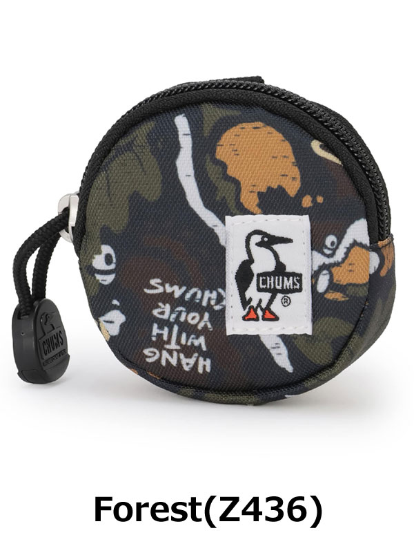 CHUMS チャムス Recycle Round Coin Case リサイクルラウンドコインケース コインケース CH60-3573 カラビナ ケース コイン ストラップ | CHUMS | 06