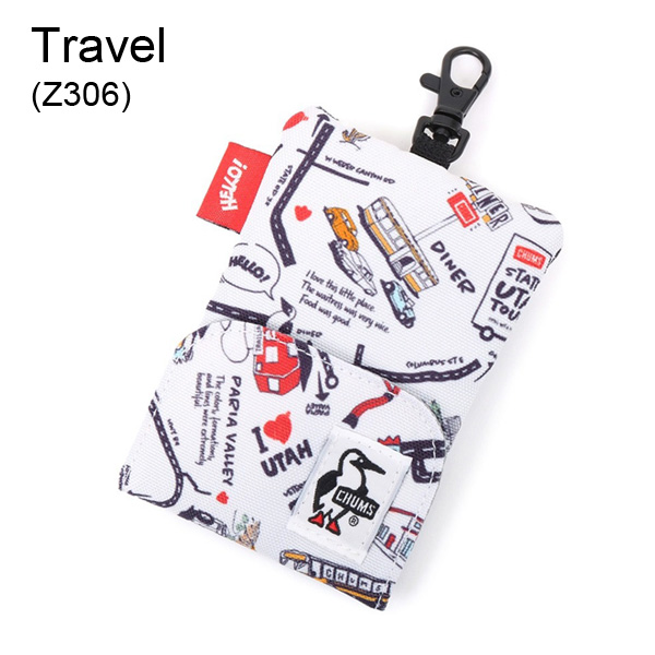 CHUMS チャムス リトラクターキーホルダー 財布 コインケース CH60-3587 | CHUMS | 09