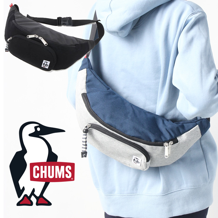 CHUMS（チャムス） バッグ ファニーパック スウェットナイロン ボディ 
