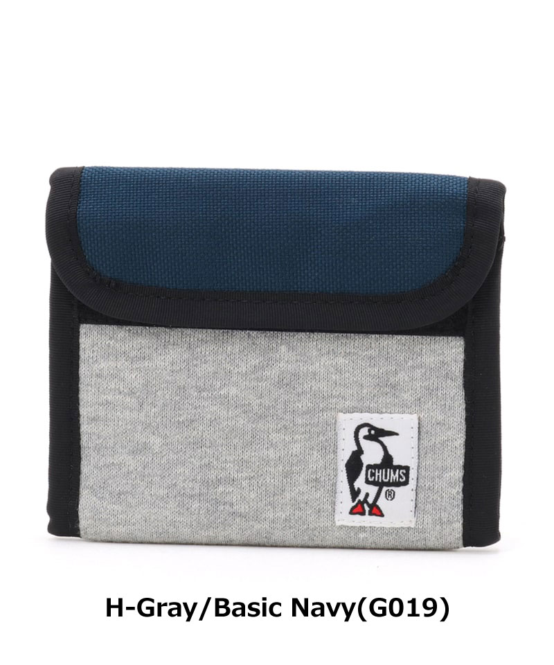 CHUMS チャムス Trifold Wallet Sweat Nylon トリフォルドウォレットスウェットナイロン CH60-3612 財布 ウォレット | CHUMS | 01