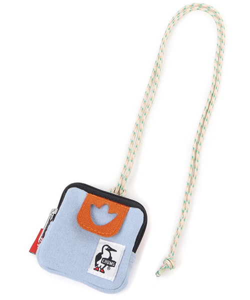 CHUMS チャムス Glasses Hook Coin Case Sweat Nylon チャムス グラッシーズフックコインケーススウェットナイロン コインケース CH60-3650 | CHUMS | 03