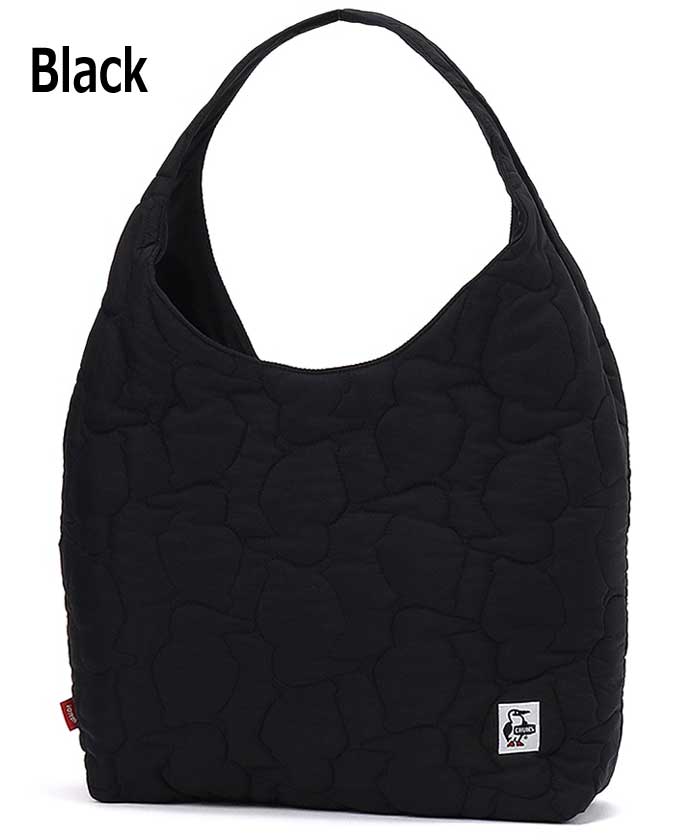 チャムス　ブービーステッチ　トートバッグ ブラック CHUMS Booby Stitch Tote Bag チャムス ブービーステッチトート