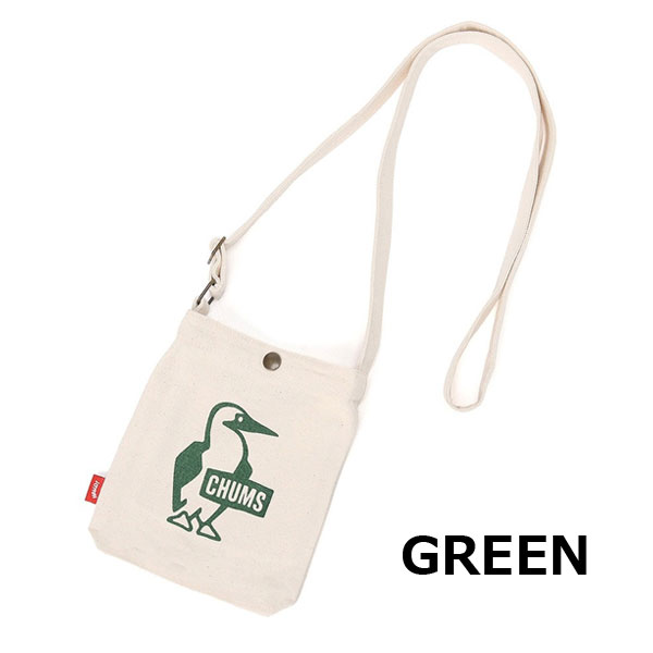 CHUMS Booby Canvas Mini Shoulder チャムス ブービー キャンバス ミニ ショルダー CH60-3858 斜め掛け ポーチ メンズ レディース 軽い | CHUMS | 04