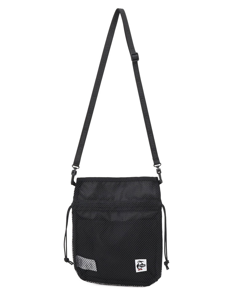 CHUMS チャムス MESH MINI BAG ショルダー バッグ メンズ レディース CH60-3931 Black(K001) | CHUMS | 01