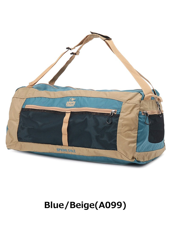CHUMS チャムス Spring Dale Boston Bag 40 スプリングデール ボストンバッグ40 CH60-4016 ボストンバッグ 40L 2WAY リュック 軽量 旅行 キャンプ アウトドア | CHUMS | 03