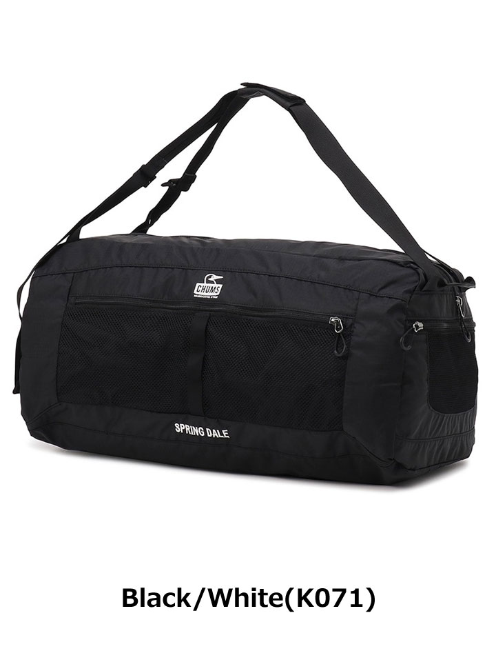 CHUMS チャムス Spring Dale Boston Bag 40 スプリングデール ボストンバッグ40 CH60-4016 ボストンバッグ 40L 2WAY リュック 軽量 旅行 キャンプ アウトドア | CHUMS | 02
