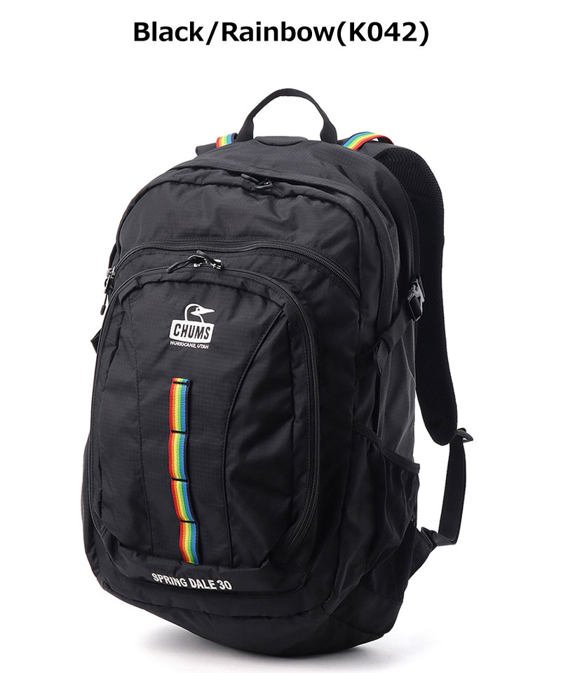 CHUMS チャムス Spring Dale 30 スプリングデール30 CH60-4097 メンズ レディース リュック バックパック 30L レインカバー 登山 旅行 アウトドア | CHUMS | 01