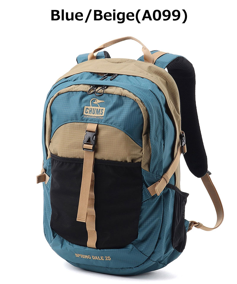 CHUMS チャムス Spring Dale 25 スプリングデール25 CH60-4098 メンズ レディース リュック バックパック 25L レインカバー 登山 トレッキング 旅行 アウトドア | CHUMS | 03