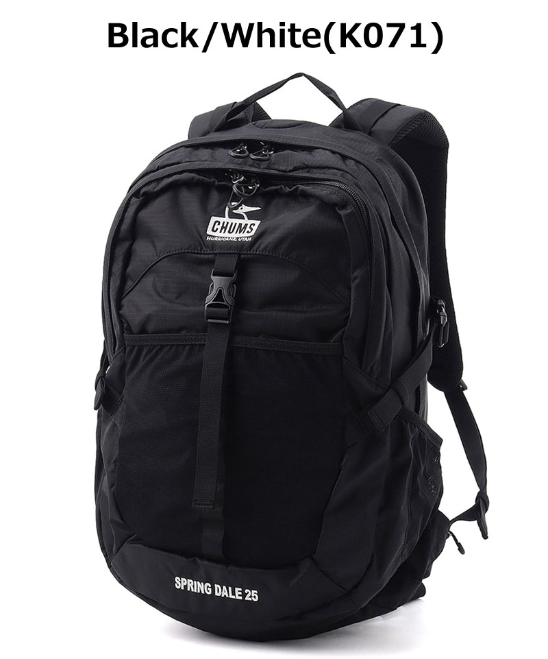 CHUMS チャムス Spring Dale 25 スプリングデール25 CH60-4098 メンズ レディース リュック バックパック 25L レインカバー 登山 トレッキング 旅行 アウトドア | CHUMS | 02