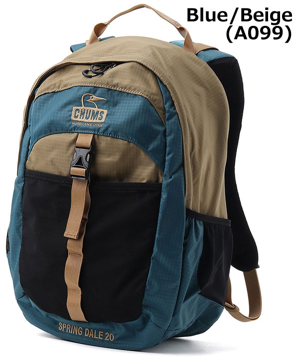 リュック メンズ レディース 春夏 CHUMS チャムス スプリングデール20 CH60-4099 Spring Dale 20 デイパック バックパック 20L | CHUMS | 03