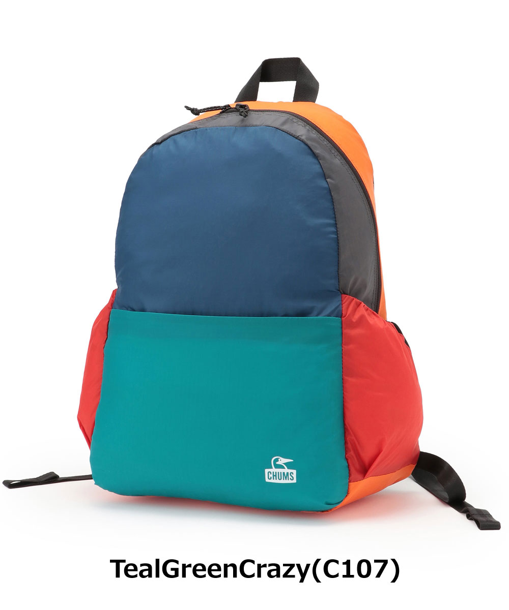 CHUMS チャムス Packable Day Pack パッカブルデイパック CH60-4133 リュック バックパック 17L 軽量 折りたたみ パッカブル A4 通勤 通学 旅行 アウトドア | CHUMS | 02