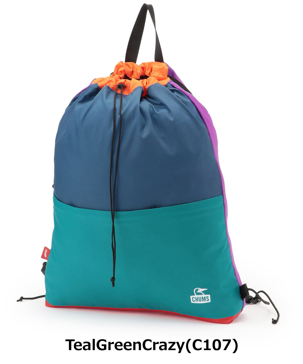 CHUMS チャムス Packable Knapsack パッカブルナップサック CH60-4217 ナップサック リュック 軽量 パッカブル 折りたたみ 10L サブバッグ アウトドア 旅行 | CHUMS | 04