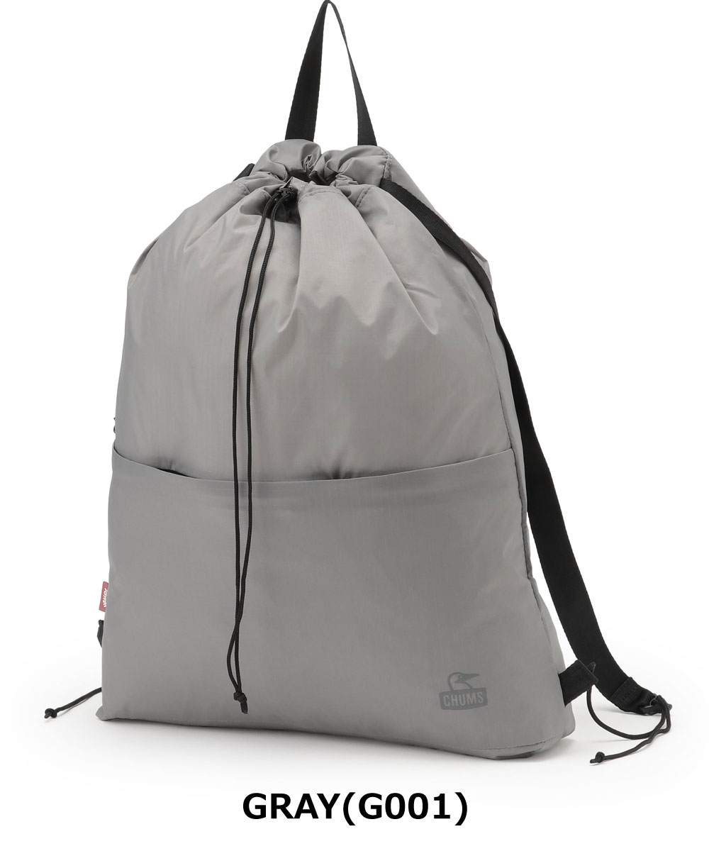 CHUMS チャムス Packable Knapsack パッカブルナップサック CH60-4217 ナップサック リュック 軽量 パッカブル 折りたたみ 10L サブバッグ アウトドア 旅行 | CHUMS | 02