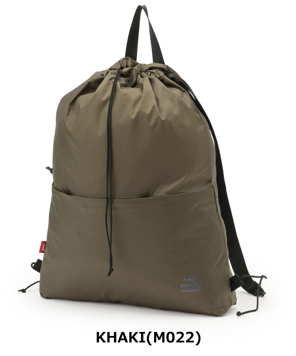 CHUMS チャムス Packable Knapsack パッカブルナップサック CH60-4217 ナップサック リュック 軽量 パッカブル 折りたたみ 10L サブバッグ アウトドア 旅行 | CHUMS | 03