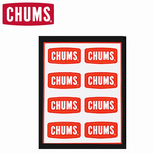 CHUMS チャムス ステッカー チャムス ステッカー スマホ CHUMS ロゴミニ Sticker CHUMS Logo Mini CH62-0089 ブランドロゴシール キャンプ | CHUMS | 01