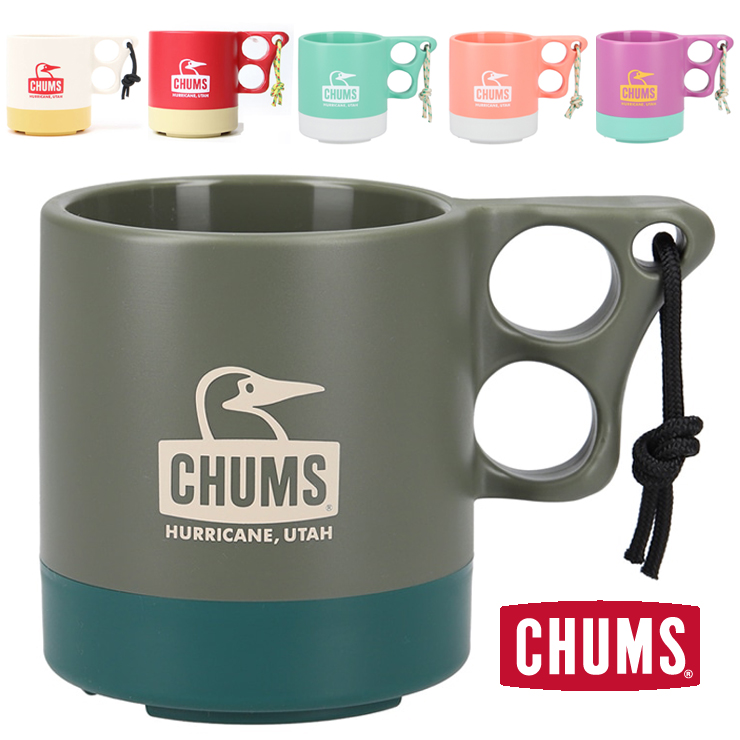 割引価格 Mug Camper チャムス CHUMS Cup CH62-1244 キャンパーマグカップ バーベキュー・調理用品