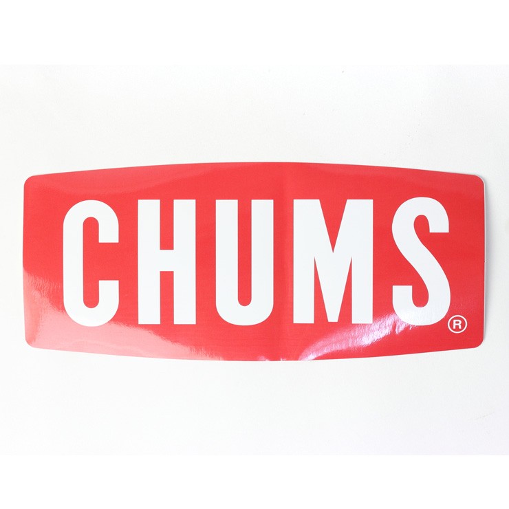 チャムス ステッカー 車 CHUMS 特大 チャムスロゴ ラージ 特大 Sticker CHUMS Logo Large CH62-1058