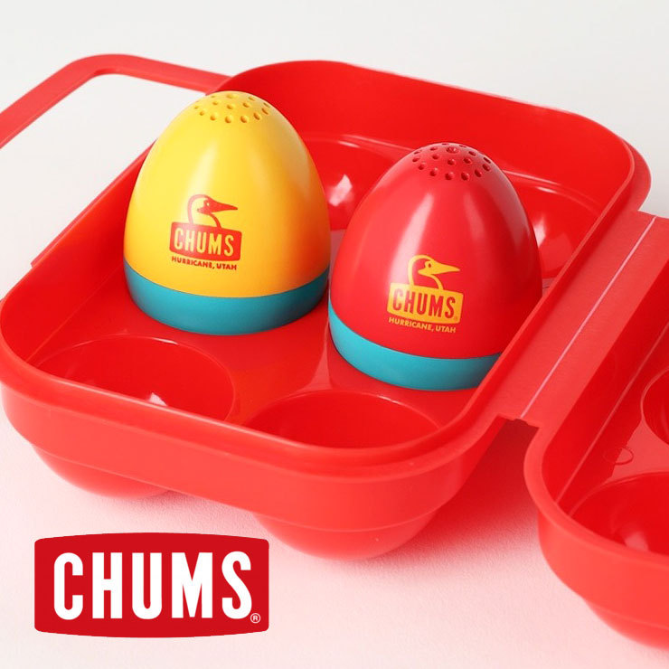 CHUMS チャムス エッグホルダー 6個 ブービーエッグソルト＆ペッパー | CHUMS | 01