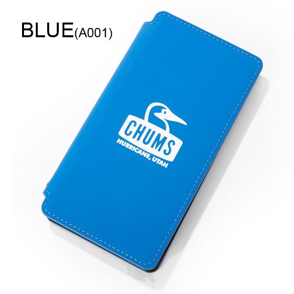 チャムス スマホケース CHUMS ターポリン ダイアリーケース フォー アイフォン iphone10 iphone10s スマホ CH62-1486 | CHUMS | 01