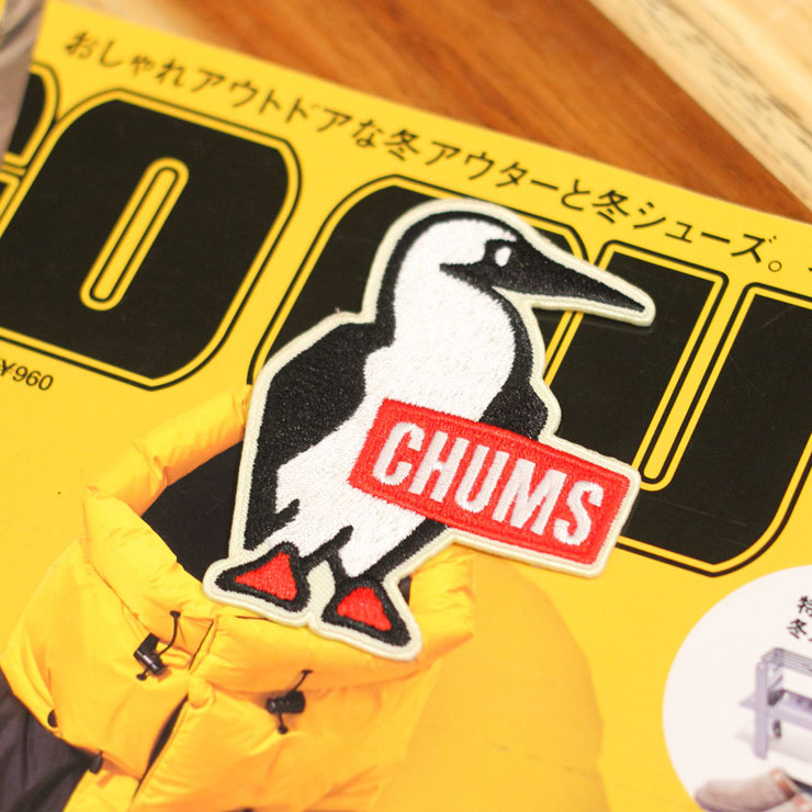 チャムス ワッペン CHUMS Booby Bird Wappen S ブービーバードワッペンS CH62-1627 アウトドア カスタム