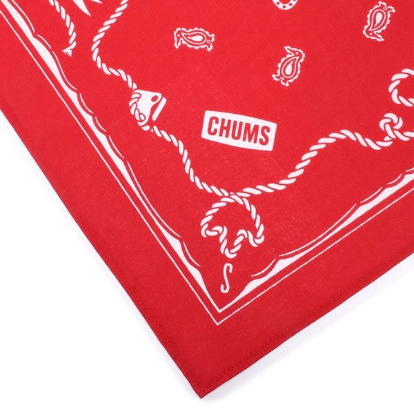CHUMS チャムス CHUMS Bandana チャムスバンダナ CH62-1868 雑貨 小物 ハンカチ プレゼント アウトドア キャンプ ギフト