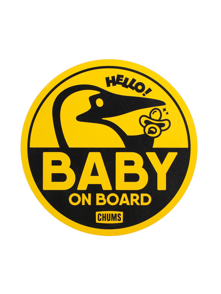 CHUMS チャムス Baby On Board Magnet ベビーオンボードマグネット ステッカー ワッペン　CH62-2139 | CHUMS | 01