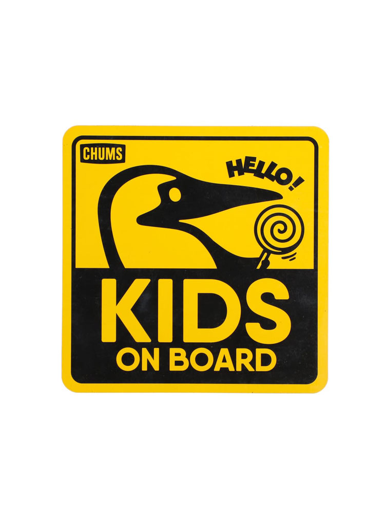 CHUMS チャムス Kids On Board Magnet キッズオンボードマグネット ステッカー ワッペン CH62-2140 | CHUMS | 01