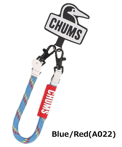 スマホストラップ メンズ レディース 春夏 CHUMS チャムス ロープストラップ CH62-2237 スポテッドガーデンイール キー ショルダー アウトドア | CHUMS | 01