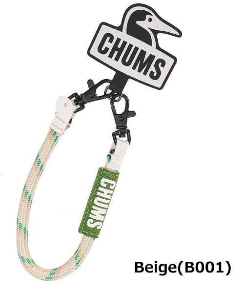 スマホストラップ メンズ レディース 春夏 CHUMS チャムス ロープストラップ CH62-2237 スポテッドガーデンイール キー ショルダー アウトドア | CHUMS | 03