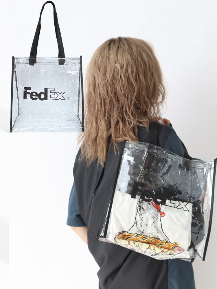 FedEX フェデックス Clear Vinyl Stdm Bag クリアビニールスタジアムバッグ | protocol | 01