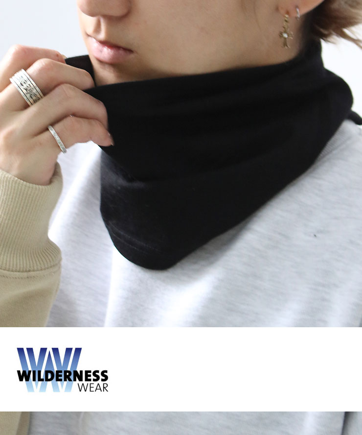 ネックウォーマー メンズ レディース ウィルダネスウェア WILDERNESS WEAR メリノウール 1/2 チューブ WDN100157 秋 冬 秋冬 | protocol | 01
