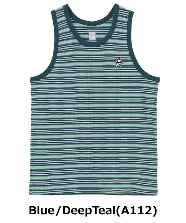 タンクトップ メンズ レディース 春夏 CHUMS チャムス ストレイタムリブタンクトップ CH01-2734 リブ ノースリーブ レイヤード | CHUMS | 01