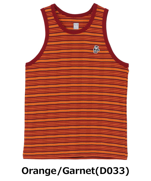 タンクトップ メンズ レディース 春夏 CHUMS チャムス ストレイタムリブタンクトップ CH01-2734 リブ ノースリーブ レイヤード | CHUMS | 02