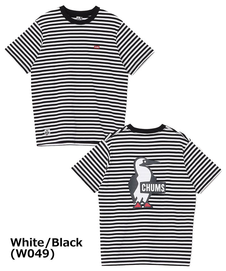Tシャツ メンズ レディース 春 夏 CHUMS チャムス 半袖Tシャツ ブービーロゴTシャツ Booby Logo T-Shirt プリントTシャツ CH01-2737 | CHUMS | 01