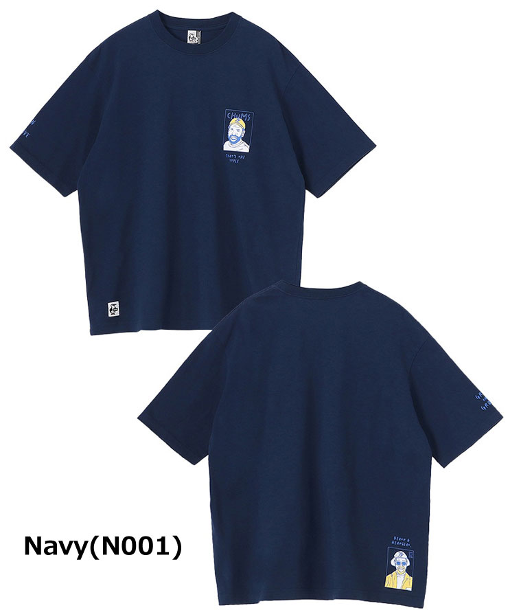 Tシャツ メンズ レディース 春夏 CHUMS チャムスブラザーズTシャツ CH01-2747 半袖 オーバーサイズ コットン カジュアル | CHUMS | 03