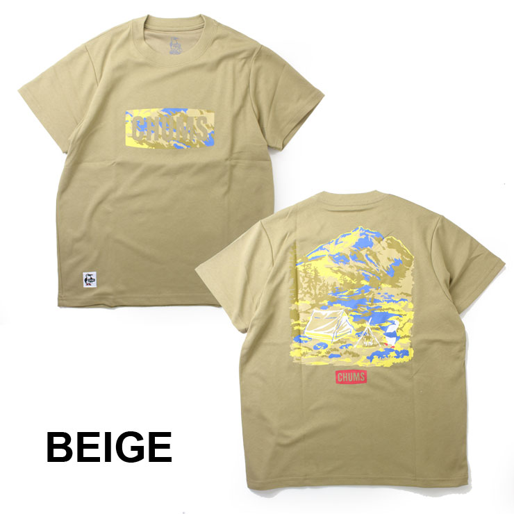 チャムス Tシャツ レディース CHUMS JOY ART tシャツ CH01-2189 CH11-2189 半袖 フェス キャンプ アウトドア | CHUMS | 03