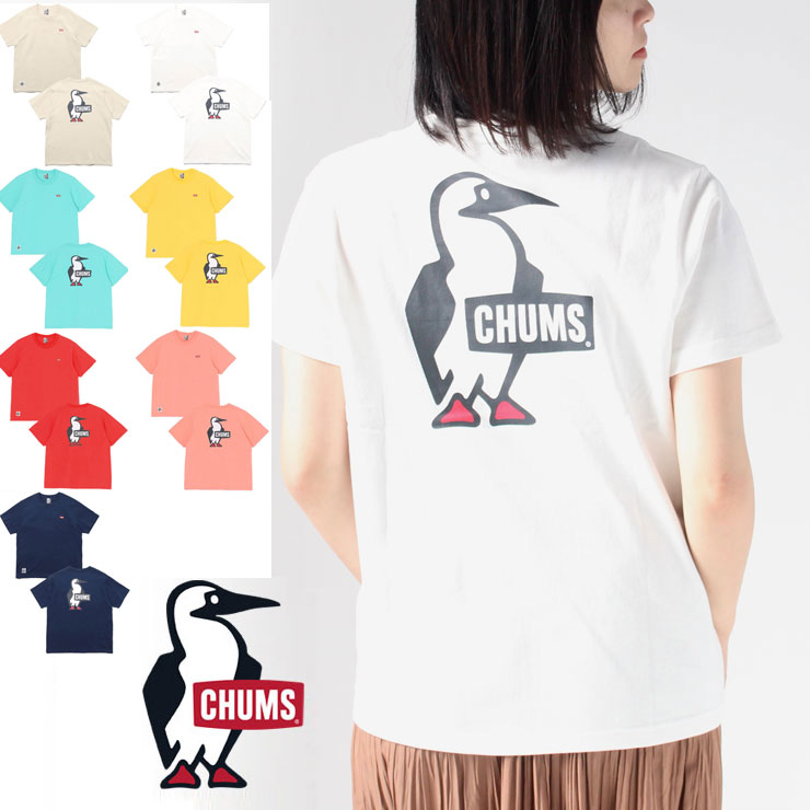 CHUMS tシャツ 「WEB限定」「CHUMS/チャムス」 袖プリント