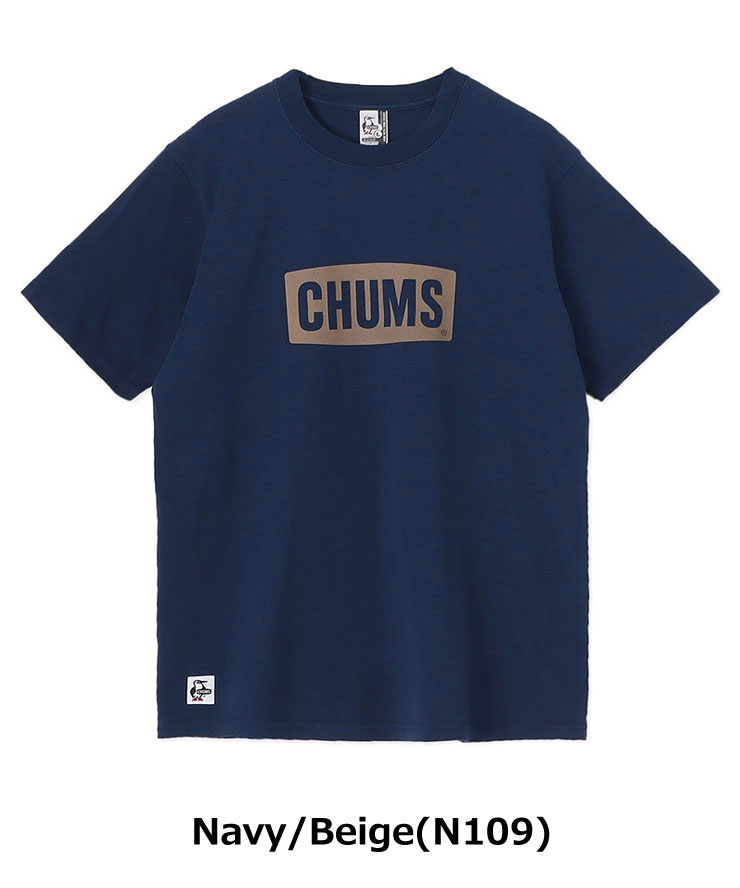 Tシャツ レディース 春夏 CHUMS チャムスロゴTシャツ CH01-2735 CH11-2735 半袖 コットン カットソー | CHUMS | 01
