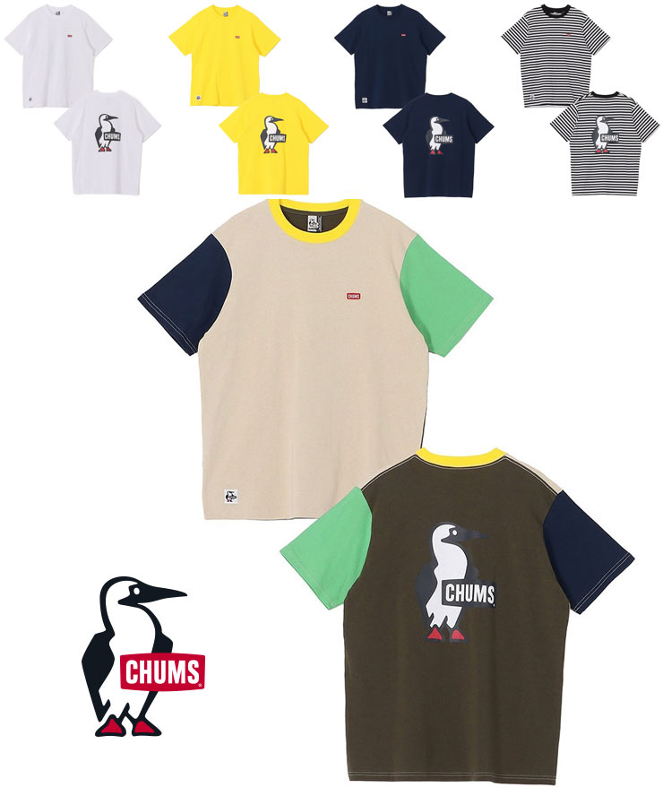 チャムスおまとめ6枚 CHUMS（チャムス） Tシャツ レディース 春夏 ブービーロゴTシャツ CH01