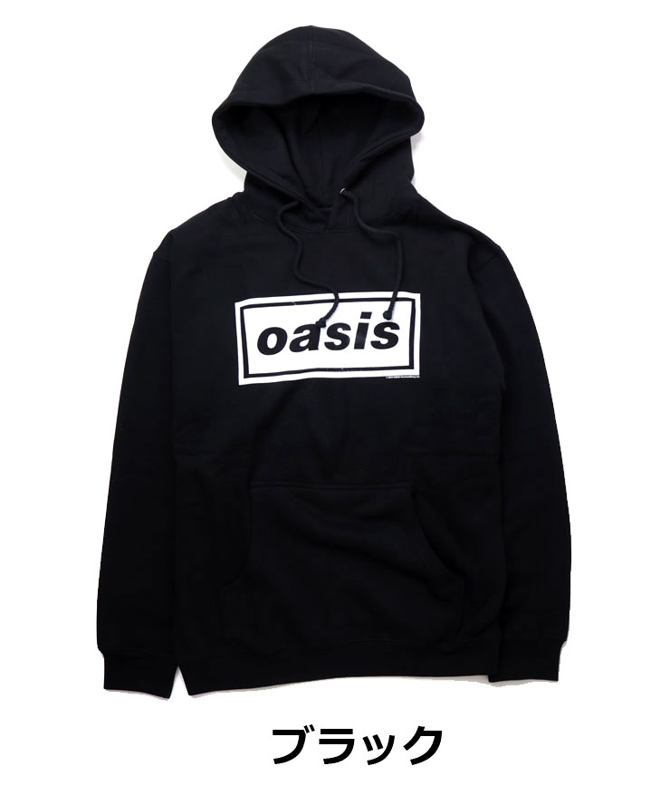 oasis オアシス プルオーバーフーディ デッカロゴ パーカー メンズ レディース Mサイズ Lサイズ ロック フード スウェット パーカ 秋 冬 秋冬 | protocol | 01