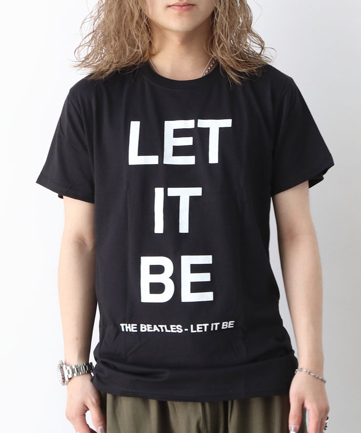 protocol バンド Tシャツ ロック ビートルズ let it be Tシャツ グッズ