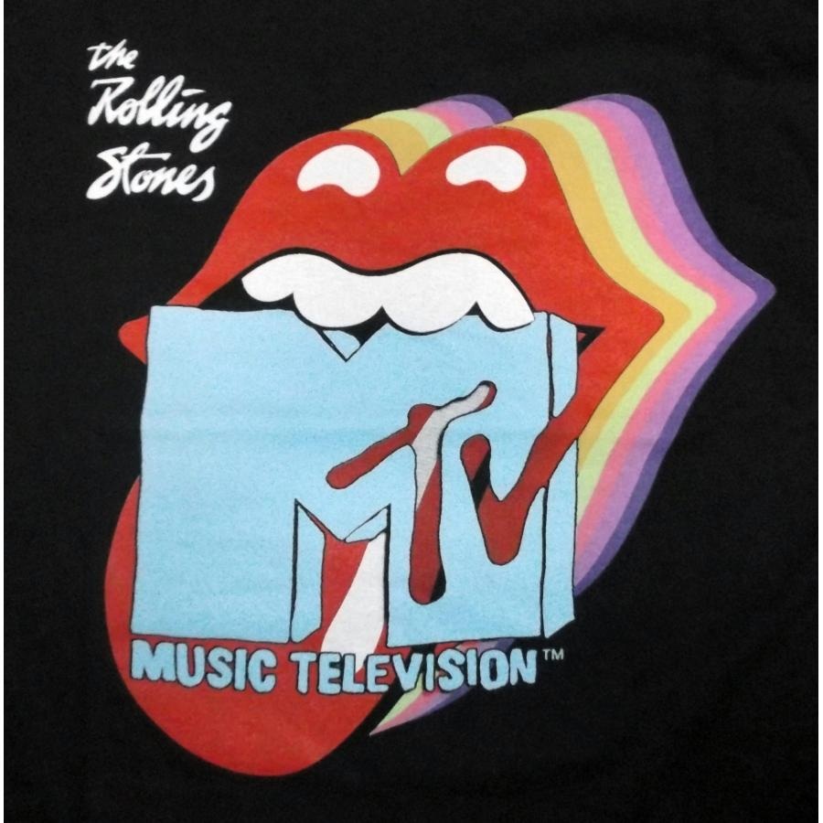 ローリングストーンズ グッズ Tシャツ メンズ バンドTシャツ ロック MTV The Rolling Stones | protocol | 01