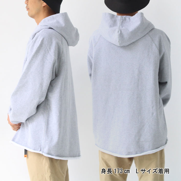 WALLA SPORT ワラワラスポーツ 13oz CROSS NECK P/O HOODIE