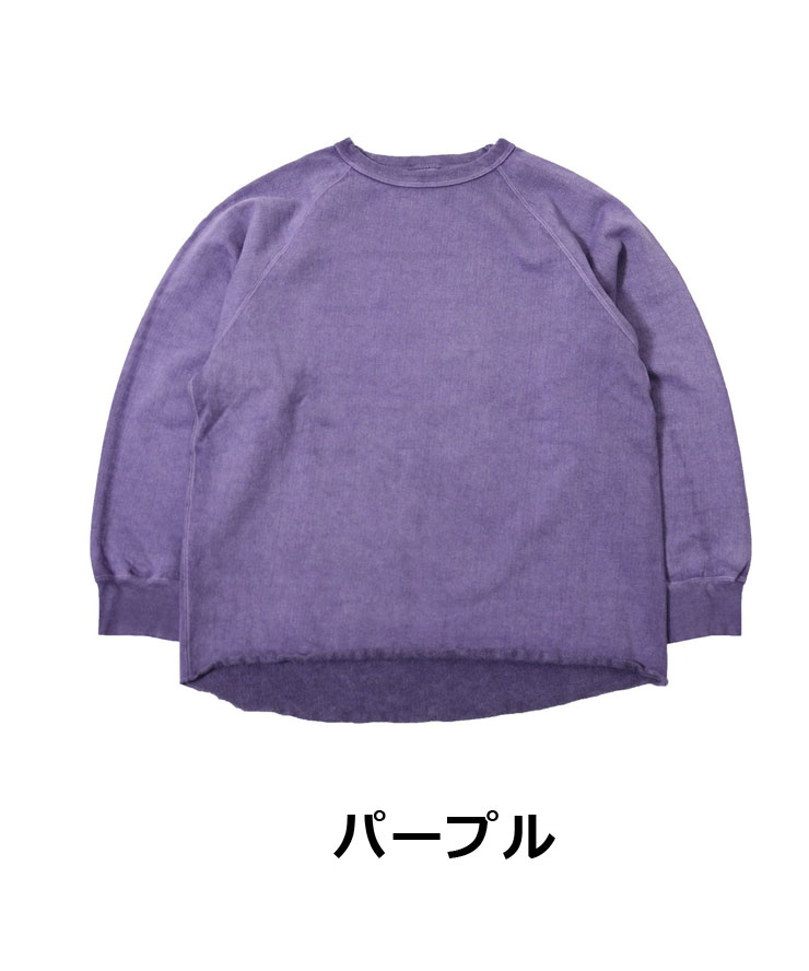 ワラワラスポーツ 公式 スウェット ラグラン 13oz トレーナー メンズ 厚手 WALLA WALLA SPORT キャンプ  WW030205 | WALLA WALLA SPORT | 04