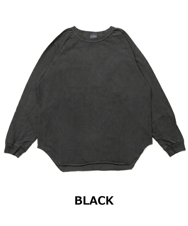 WALLA WALLA SPORT ワラワラスポーツ Pigment L/S Loose B.B.Tee ピグメントロングスリーブルーズベースボールティー 030241 | WALLA WALLA SPORT | 02