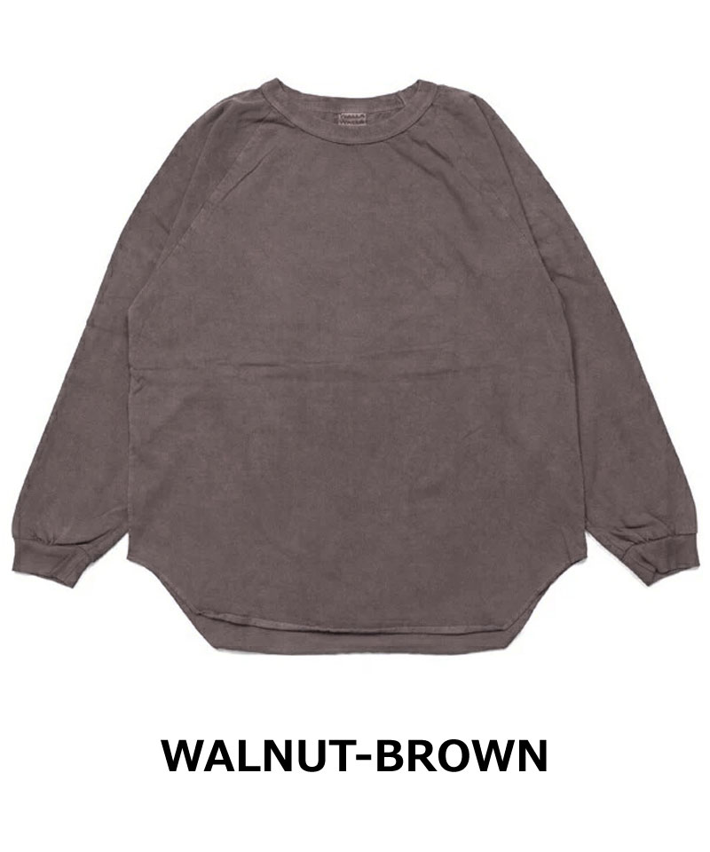 WALLA WALLA SPORT ワラワラスポーツ Pigment L/S Loose B.B.Tee ピグメントロングスリーブルーズベースボールティー 030241 | WALLA WALLA SPORT | 01