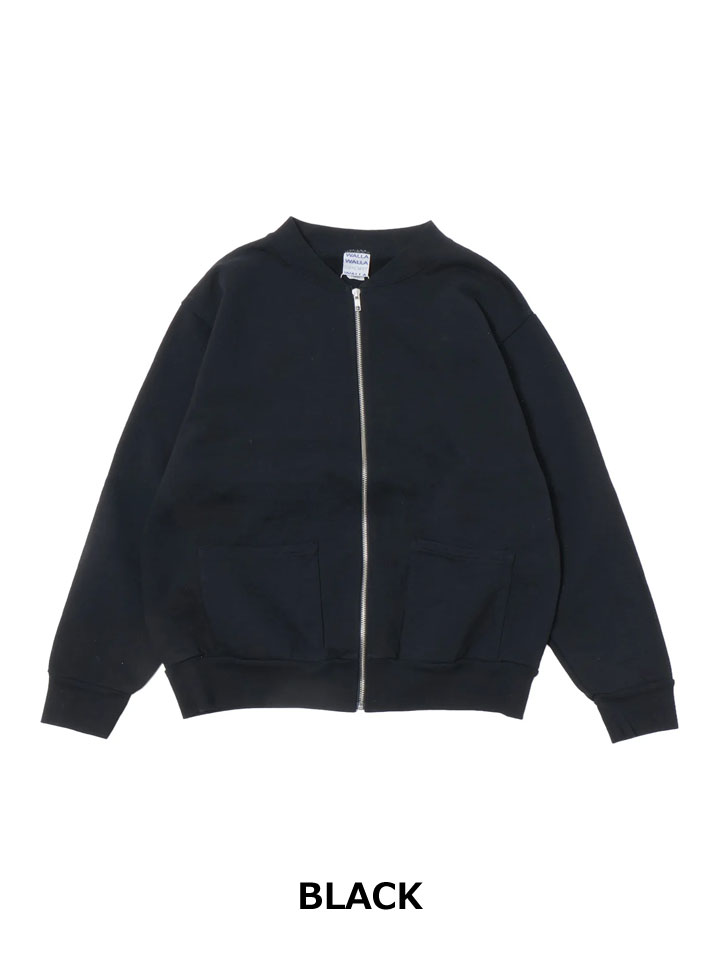WALLA WALLA SPORT ワラワラスポーツ 13oz FULL ZIP CREW CARDIGAN フルジップクルーカーディガン WW030256 スウェット カーディガン 日本製 USAコットン | WALLA WALLA SPORT | 02