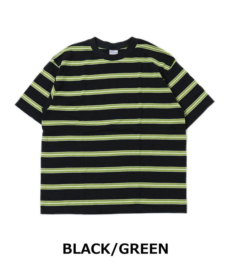WALLA WALLA SPORT ワラワラスポーツ Tシャツ メンズ 半袖 S/S STRIPE TEE ショートスリーブ ストライプTシャツ 春夏 ボーダー カジュアル コットン | WALLA WALLA SPORT | 01