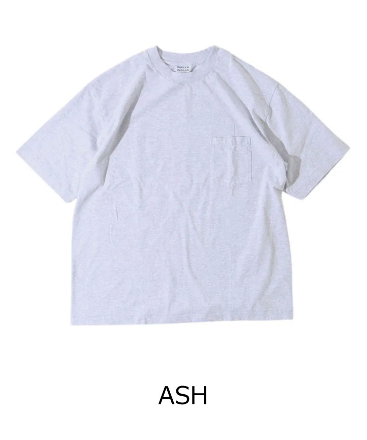 WALLA WALLA SPORT ワラワラスポーツ Tシャツ メンズ 半袖 ポケットT 6oz 無地 綿100% USA製 チューブT カジュアル WW040094 | WALLA WALLA SPORT | 03